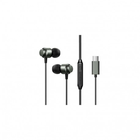 Joyroom Earphone Wired In-Ear Headphones with Remote and Microphone, Type-C USB, Gray EU (JR-EC06)