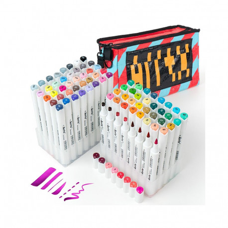 Double-sided Marker Pens ARRTX Oros (80 Colours)