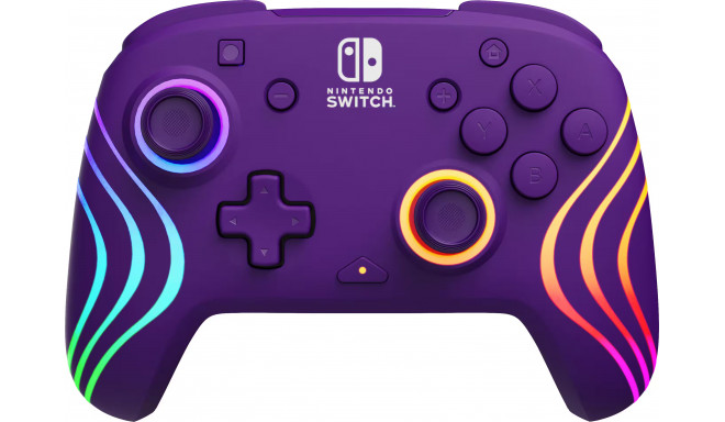 PDP wireless controller Afterglow Wave Nintendo Switch, purple