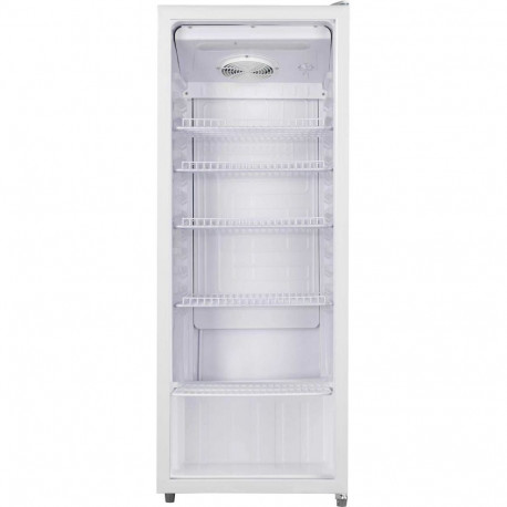 Bomann KSG 7292 valge klaasuksega külmik 143cm