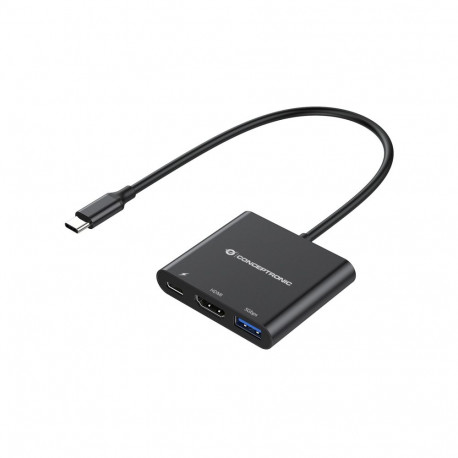Conceptronic DONN01B 3-in-1 USB 3.2 Docking