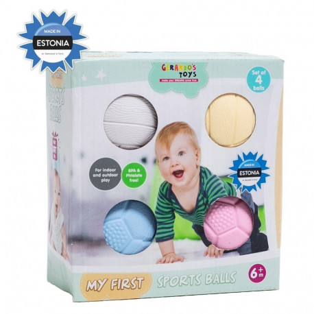 Gerardo's GT7710 Play balls for children 4 pcs
