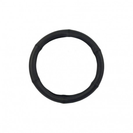 Wheel cover black leather 37-39cm