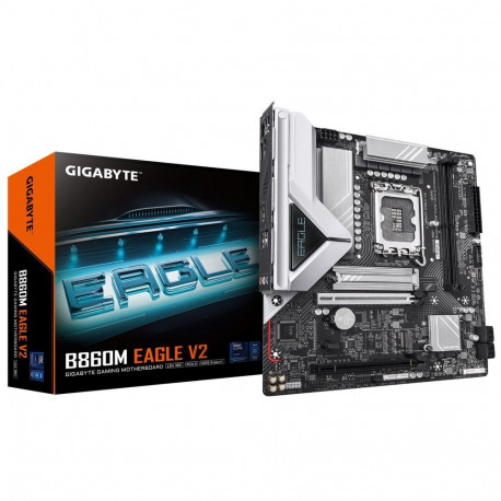 Gigabyte Mainboard||Intel B860 Express|LGA1851|Micro-ATX|Memory DDR5|Memory slots 2|B860MEAGLEV2