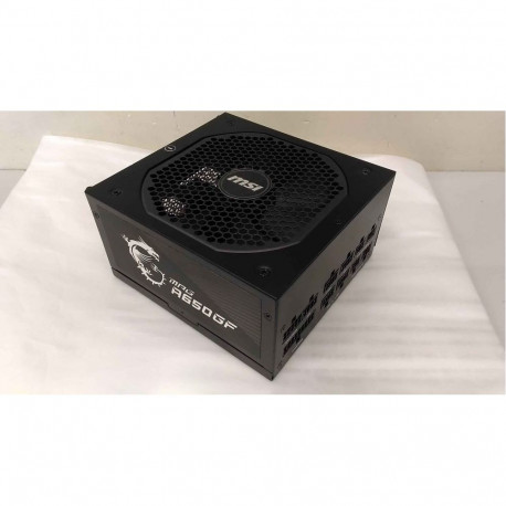 MSI SALE OUT. MPG A650GF, 650W | MPG PSU | A650GF | USED, REFURBISHED, WITHOUT ORIGINAL PACKAGING AN