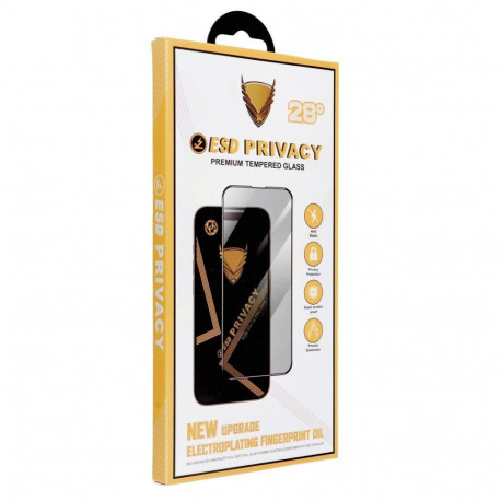 OG OG 6D Premium Privacy Glass - for Iphone 17 Pro black