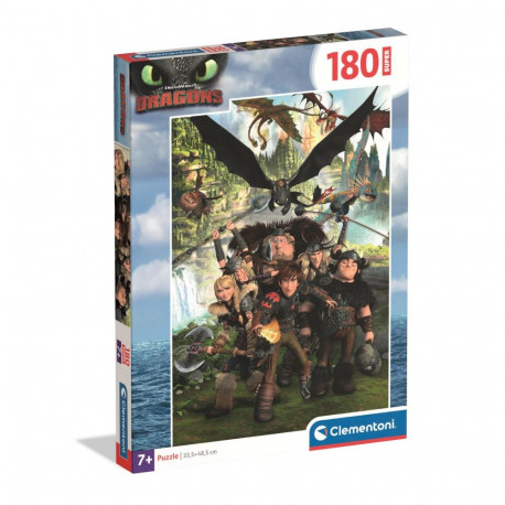 TOY PUZZLE DRAGONTRAINER 180 29793
