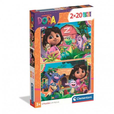 TOY PUZZLE DORA THE EXPLORER 2X20 24827
