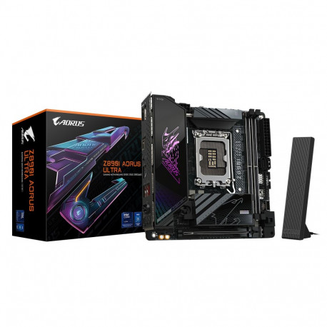 Gigabyte Z890I AORUS ULTRA | Processor family Intel | Processor socket LGA1851 | DDR5 | Supported ha