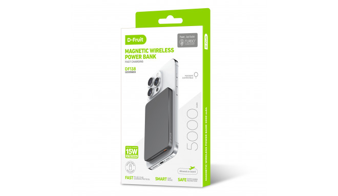 D-Fruit akupank 5000mAh Wireless DF138