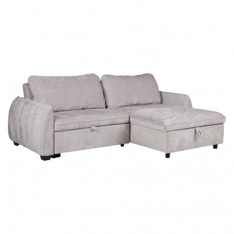 Corner sofa bed CLOUD light grey