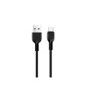Cable USB A to USB C Hoco 2,4A 1 m X20 black