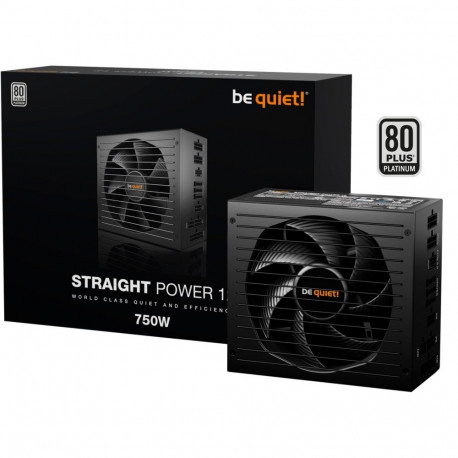 be quiet! Straight Power 12 Platinum 750W ATX3.0, PC power supply (black, 1x 12VHPWR, 4x PCIe, cable
