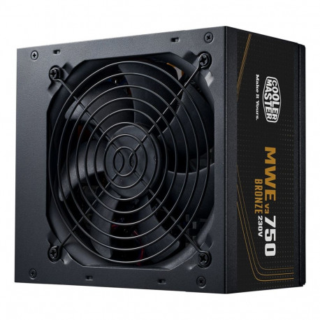 Cooler Master MWE Bronze 750 V3 230V toiteplokk 750 W 24-pin ATX must