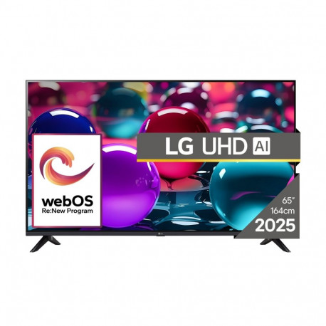 LG UHD AI 65UA73003LA teler 165,1 cm (65") 4K ultra HD nutiteler Wi-Fi must