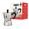 Bialetti Moka Express mokakann alumiinium, must