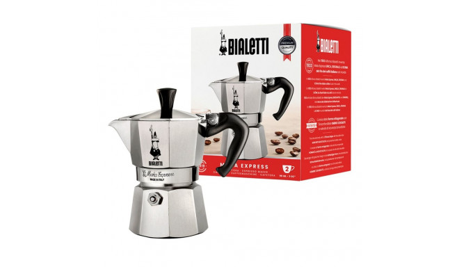 Bialetti Moka Express Moka pot Aluminium, Black