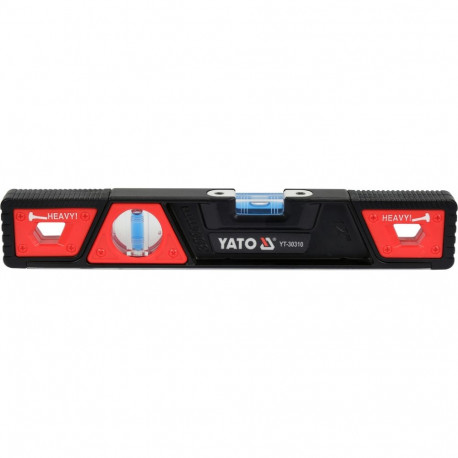 Yato Tasandustase YT-30310, 300 mm, 2 vedelikku, täpsus 0.5 mm/m, 3 magnetit, löögikindel