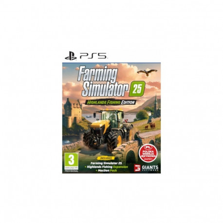 Play Station 5 Farming Simulator 25 Highlands Fishing väljaanne