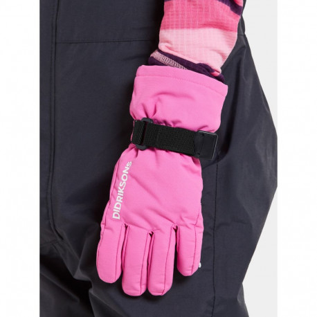 Kindad Didriksons Biggles Gloves 3 roosa - 8/10