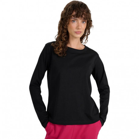 Koszulka damska 4F longsleeve F431 głęboka czerń 4FWMM00TLONF431 20S M