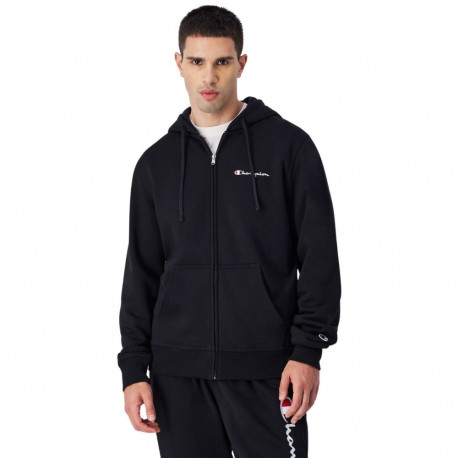 Bluza męska Champion Full Zip Hoodie czarna 220260 KK001 S