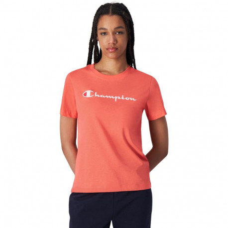 Champion naiste t-särk SS Tee 117534 PS004 M, koraallpunane