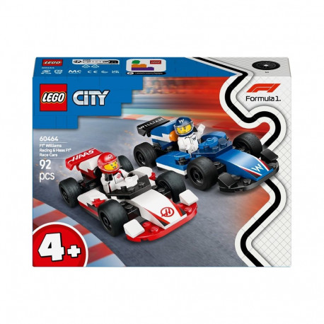 LEGO City 60464 F1 Williams Racing & Haas F1 Race Cars