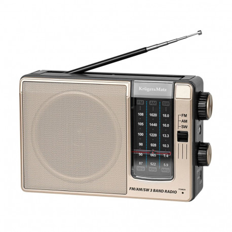 Kruger&Matz analoograadio KM0830