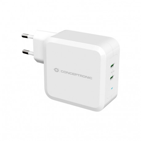 Conceptronic ALTHEA08W 2-portiline 100W GaN USB-C laadija