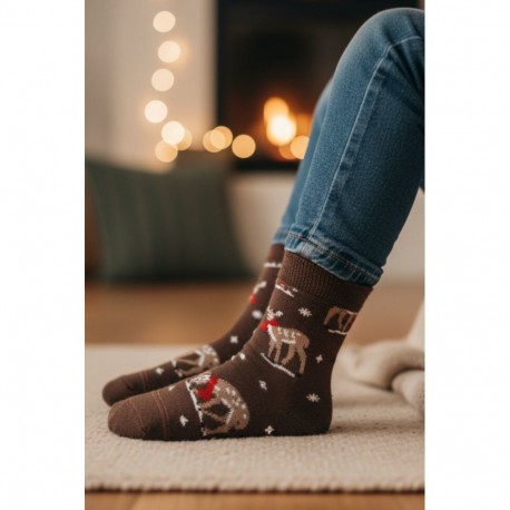 SOKISAHTEL BAMBY meriinovillased kitsekestega sokid lastele 438, 439, 443