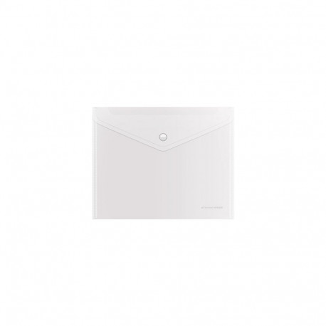 Envelope folder ErichKrause Glossy Clear, A5+, 180 mcm, transparent (12 pcs in a bag)