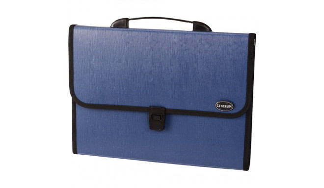 Expanding File A4 blue with handle - Folders and covers - Photopoint