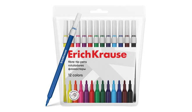 Viltpliiatsid ERICH KRAUSE 12 värvi