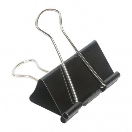 Paberiklamber 15mm must 12tk karbis