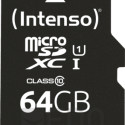 Intenso microSD-Card Class10 UHS-I 64GB Speicherkarte