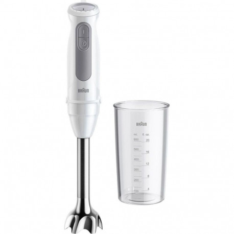 Braun | Hand Blender | MQ50001MWH | Hand Blender | 1000 W | Jar material BPA free | Jar capacity 0.6