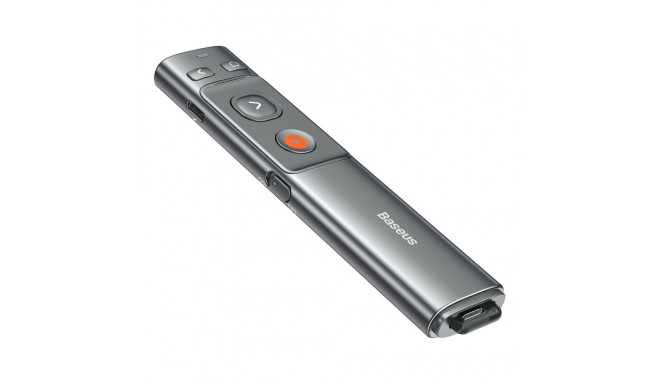 Baseus Baseus Orange Dot Wireless Presentation Laser Pointer - Gray (without batteries)