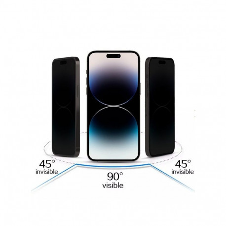 iLike Apple IPHONE 17 AIR Tempered Privacy Glass Black