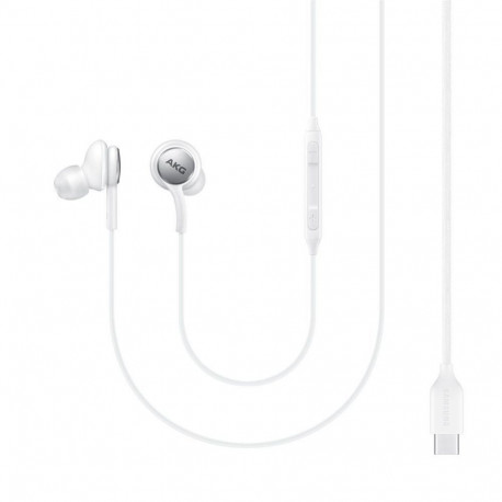 Samsung Samsung AKG Wired In-Ear Headphones USB-C White (EO-IC100BWEGEU)