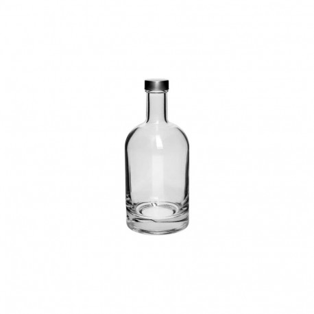 klaaspudel 0.5L MISS BARKU korgiga