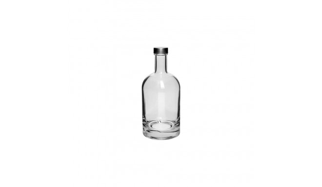 BOTTLE GLASS 0.5L MISS BARKU WITH CAP