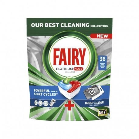 CAPS DISHW FAIRY PLATPLUSDEEPCLEAN 36PCE
