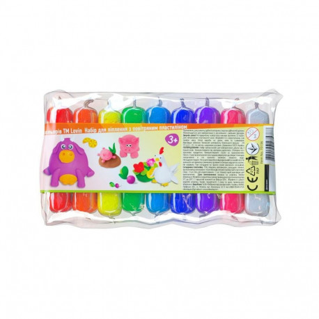 9 värvi AIR LIGH savikomplekt