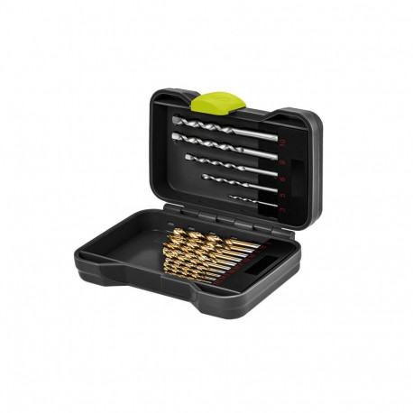 Goobay Tools metall- ja müüritise puuritera komplekt, 17-osaline