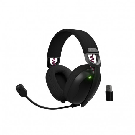 Fury mänguripeakomplekt Fukiya F6 Bluetooth ümberkõrva mikrofoniga, must