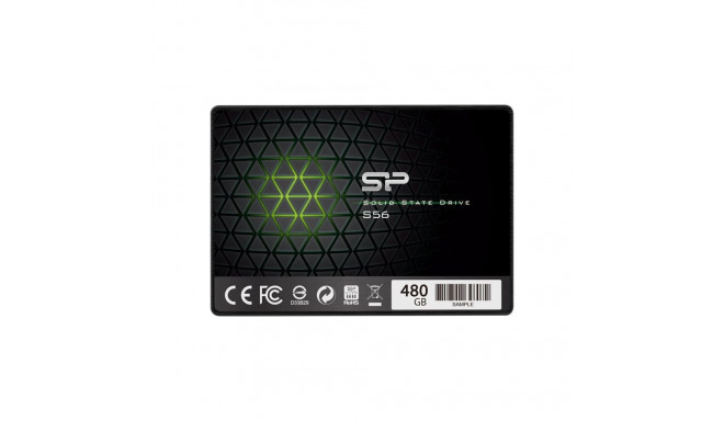 Silicon Power | S56 | 480 GB | SSD form factor 2.5" | Solid-state drive interface SATA | Read speed 