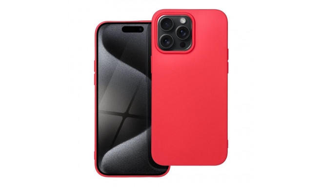 Case for iPhone 15 PRO MAX Soft red