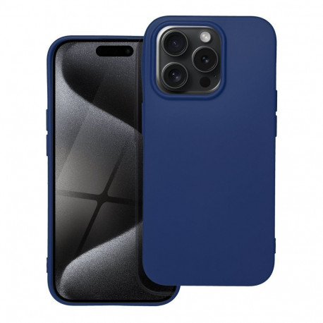 Case for iPhone 15 PRO Soft dark blue