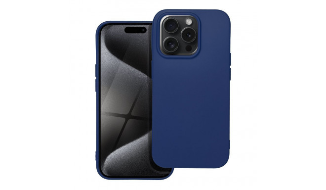 Case for iPhone 15 PRO Soft dark blue